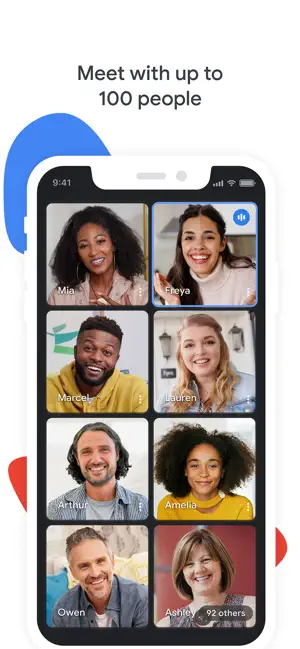 Google Meet screenshot 5